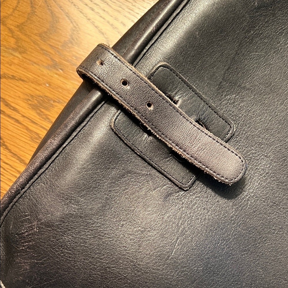 Vintage Coach Saddle Pouch Large, No. 9585 - Picture 9 of 11